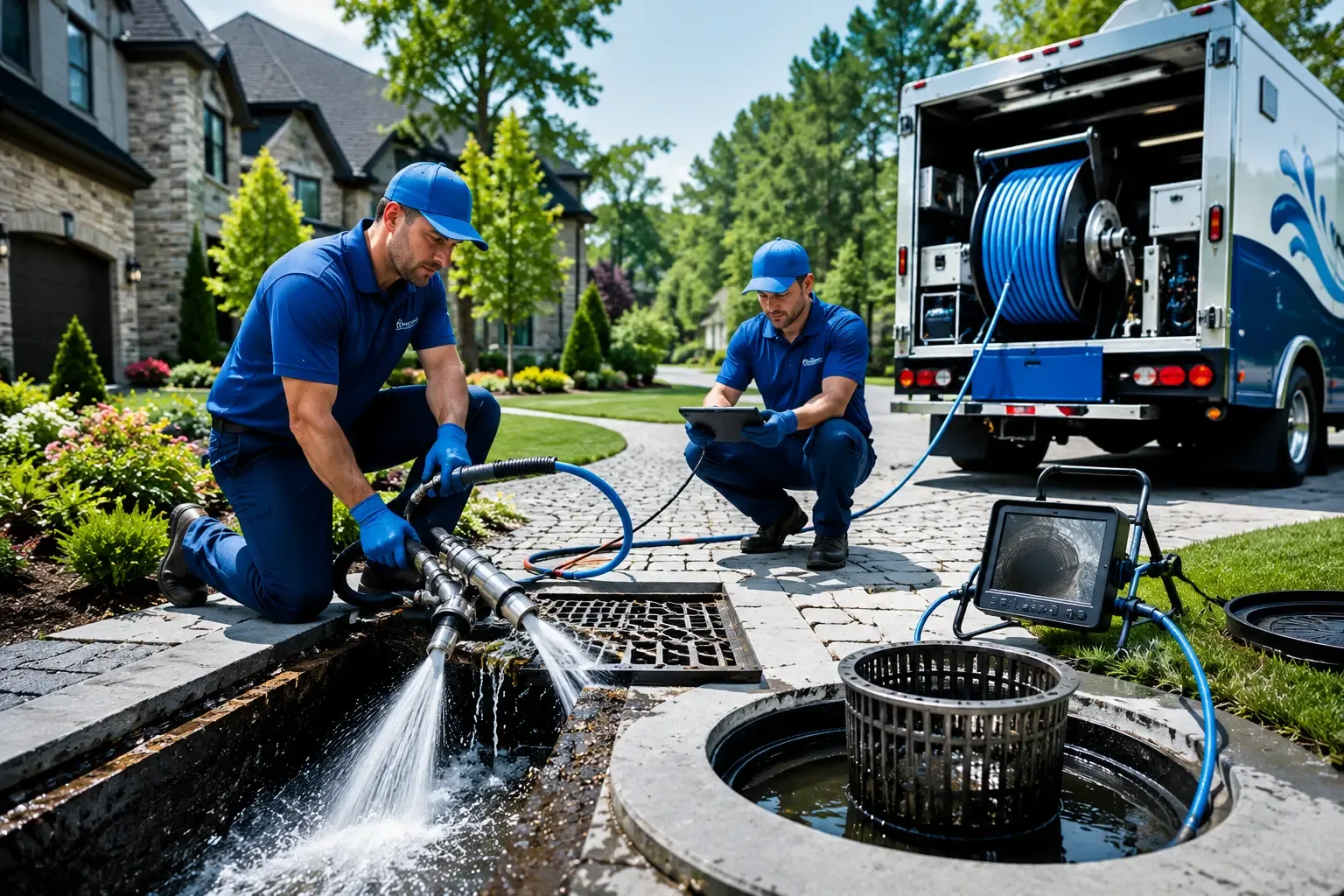 Local outdoor drain cleaning professionals in Watertown, MN